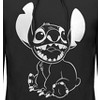 Men's Lilo & Stitch Negative Black and White Pull Over Hoodie - 2 of 4