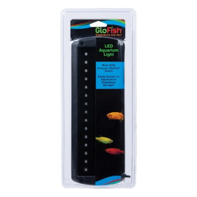 GloFish LED Aquarium Light Bar, Blue LEDs, For Tanks Up To 30 Inches