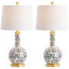 Bodie Table Lamp (Set of 2) - 26 Inch Height - TBL4147 - Blue/White - Safavieh - 3 of 4