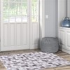 HomeStock Laredo Fortin Grey & Ivory 3x5, Transitional, Woven with Digital Heat Transferred Printing - 2 of 4