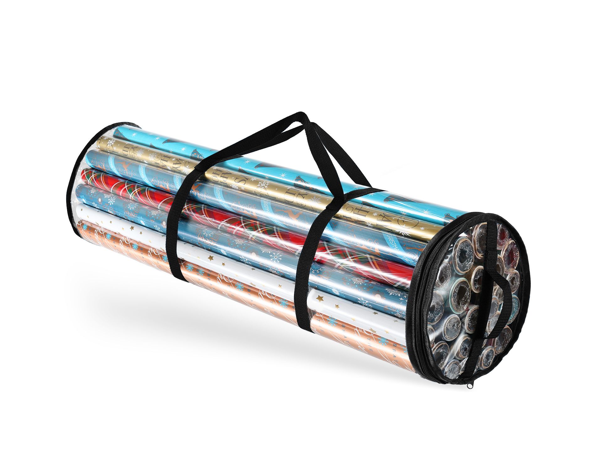 Hearth & Harbor Christmas Wrapping Paper & Holiday Accessories Storage Container