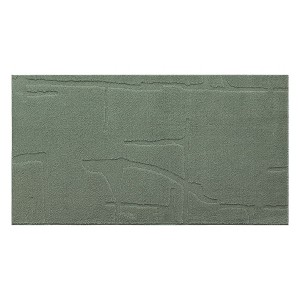 TOWN & COUNTRY EVERYDAY Rae Abstract Organic Soft Felt Everwash®, Machine Washable Area Rug w/ Non-Slip Backing, Abstract, Charcoal Grey 4'11"x6'10" - 1 of 4