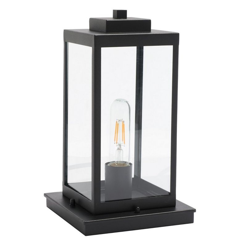 Rinnah Outdoor Table Accent Lamp - Black - Safavieh., 1 of 5