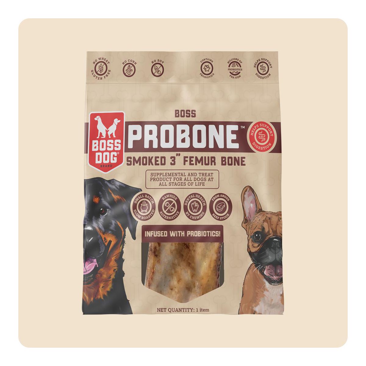 Boss Dog Probone Dental Chew w/ Probiotics - thumbnail 2