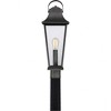 Quoizel Lighting Galveston 1 - Light Post Light in  Mottled Black - 4 of 4