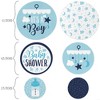 Big Dot of Happiness It's a Boy - Blue Baby Shower Giant Circle Confetti - Party Decorations - Large Confetti 27 Count - 2 of 4