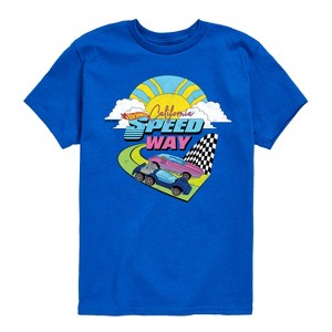 Boys' - Hot Wheels - California Speed Way Short Sleeve Graphic T-Shirt - 1 of 4