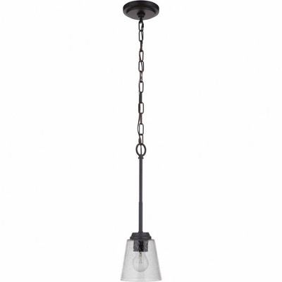 Craftmade Lighting Tyler 1 - Light Pendant in  Flat Black