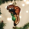 Old World Christmas Blown Glass Ornament for Christmas Tree, Red Panda - image 2 of 4