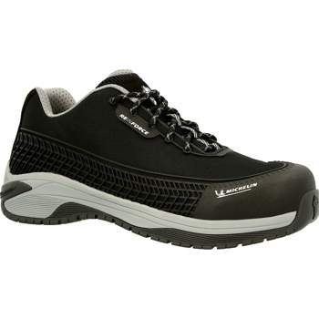 Men's MICHELIN® Latitude Tour Alloy Toe Athletic Work Shoe, MIC0003, Black