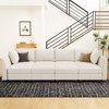 Belffin Modular Sectional Sofa Sleeper Sectional Couch with Storage Chenille 8 Seats Sofa Bed for Living Room, Beige - 2 of 4