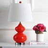 Eva Double Gourd Table Lamp - 24 Inch Height - LIT4086 - Safavieh - 3 of 4