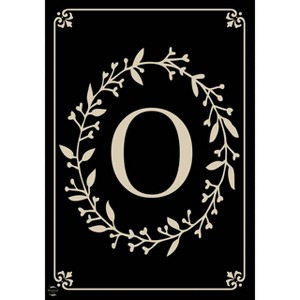 Briarwood Lane Everyday Garden Flag 12x18 For Outdoor Briarwood Lane Classic Monogram Letter O Garden Flag Flags For Outside - 1 of 4