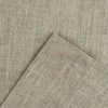 Ellis Lisa Solid Color Poly Cotton Duck Fabric 1.5" Rod Pocket for Simple Window Tailored Valance 58"x15" Mist - image 4 of 4