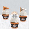 Big Dot of Happiness Basketball - Let the Madness Begin - Cupcake Decoration - College Basketball Party Cupcake Wrappers & Treat Picks Kit - Set of 24 - 3 of 4