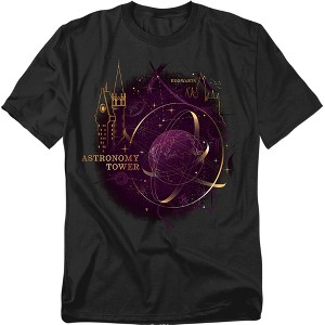 Harry Potter Hogwarts Astronomy Tower Adult T-Shirt - 1 of 4