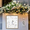 Florence Signature Mat Picture Frame – Guest Book Alternative for Weddings, Graduations, or Retirement – Autograph Photo Mat for Signature Board - 4 of 4