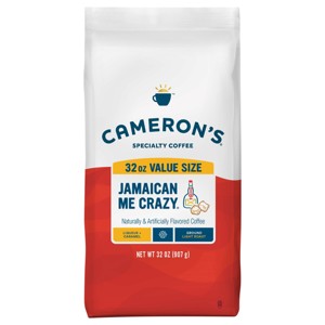 Cameron's Coffee Jamaican Me Crazy Light Roast Ground Coffee - 32oz - 1 of 4