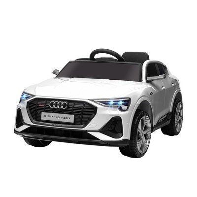 White 12V Audi E-tron Sportback Ride-On Truck