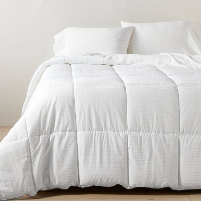 Cotton Sateen Down 300 Thread Count Comforter - Level 2 With 3m® Stain  Release : Target