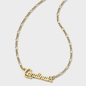 Bijoux Sport by Luv Aj MLB Gold Nameplate Pendant Necklace - 1 of 4