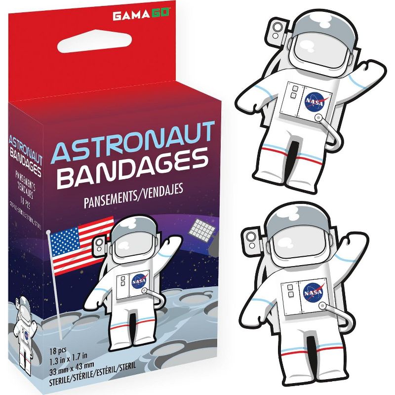 Gamago NASA Astronaut Bandages - 18 Count, 1 of 2