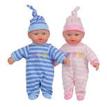 Insten Twin Baby Dolls Boy & Girl for Pretend Play