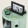Haitral 4 Drawer Barrel Nightstand Green - 4 of 4