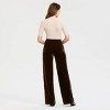 Women's High-Rise Wide Leg Velvet Pull-On Pants - A New Day™ - 4 of 4