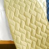 Slickblue 3 PC Handmade Full/Queen Quilt Set, Reversible Vermicelli Quilted, Horizontal Stripes, 37 Color Options - 4 of 4