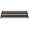 vidaXL Door Canopy Black Polycarbonate, ABS, Aluminum 47.2 x 29.5 in - 4 of 4