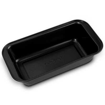 Nutrichef Small Cookie Sheet - Deluxe Nonstick Gray Coating Inside &  Outside With Red Silicone Handles : Target