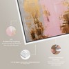 Art Remedy One Shade of Pink Glam Colorful Pastel Abstracts Framed - 4 of 4