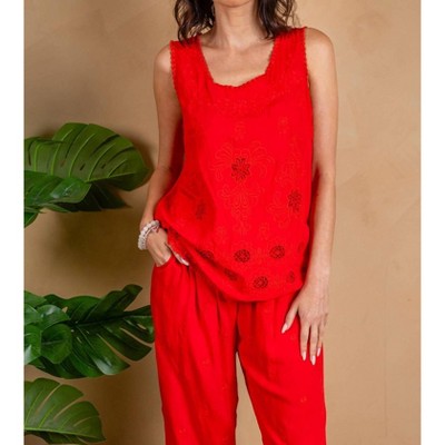 Women's Viscose Tank Top - PAPARAZZI