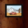 Gulches Modern Elegance Framed Print, Pumpkin Harvest, Black Frame, Ready to Hang - 2 of 4