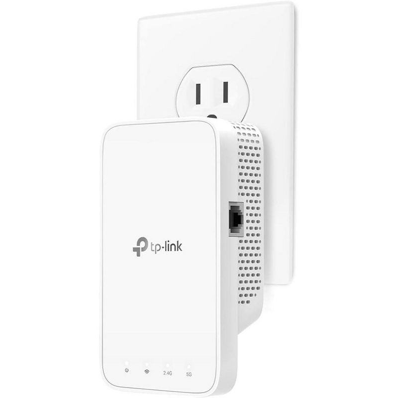 TP-Link AC1200 Wi-Fi Range Extender (RE330) Covers Up to 1500 Sq. Ft and 25 Devices Dual Band Wireless White Manufacturer Refurbished, 1 of 6