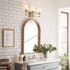 Kichler Lighting Rosalind 3 - Light Vanity in  Brushed Natural Brass - 4 of 4