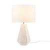 Ink+Ivy 13"x23" Flinn Table Lamp: Resin, Faux Wood, Drum Shade, UL Listed, LED Included - 2 of 4
