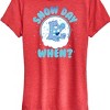 Women's - Care Bears - Snow Day When Short Sleeve Graphic T-Shirt - 2 of 4