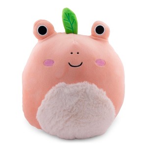 Squishmallows Fruit Hybrid Squad 8 Inch Plush | Fatima The Peach Frog - 1 of 4