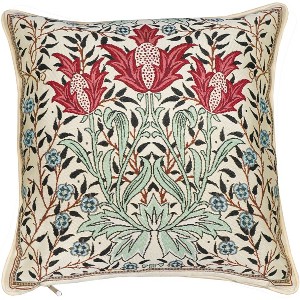 Signare USA William Morris Bourne - Panelled Pillowcase/Cushion Cover 18x18 Inch - 1 of 1