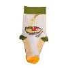 Ramen Socks (Men's Sizes Adult Large) from the Sock Panda - 3 of 4