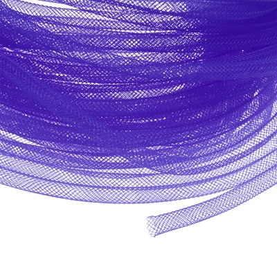Unique Bargains Elastic Fabric Durable Mesh Tubing Multipurpose Use Waterproof Mesh Tube Ribbon 1 Pc