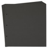 Bright Creations 20 Sheets Black Scrapbook Paper Refill Pages (10 x 10) - 4 of 4
