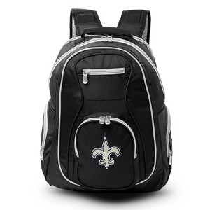 NFL New Orleans Saints Colored Trim 19" Laptop Backpack - 1 of 1