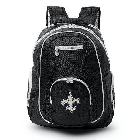 NFL New Orleans Saints Colored Trim 19" Laptop Backpack - image 1 of 1