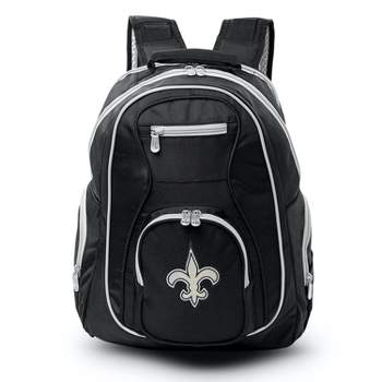 NFL New Orleans Saints Colored Trim 19" Laptop Backpack
