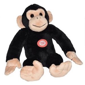 Wild Republic Wild Calls Chimpanzee Stuffed Animal, 8 Inches - 1 of 1
