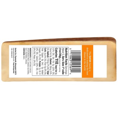 Sartori BellaVitano Pumpkin Cheeses - 5.3oz