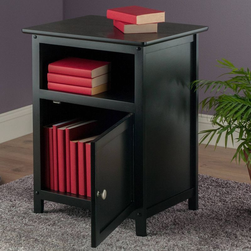 End Table - Black - Winsome, 6 of 10